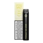 POD SALT GO DISPOSABLE 2500 PUFFS 20MG