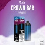 Al Fakher 8000 Puffs Crown Bar Disposable 5mg DTL (BIG CLOUD)