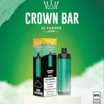 Al Fakher 8000 Puffs Crown Bar Disposable 5mg DTL (BIG CLOUD)